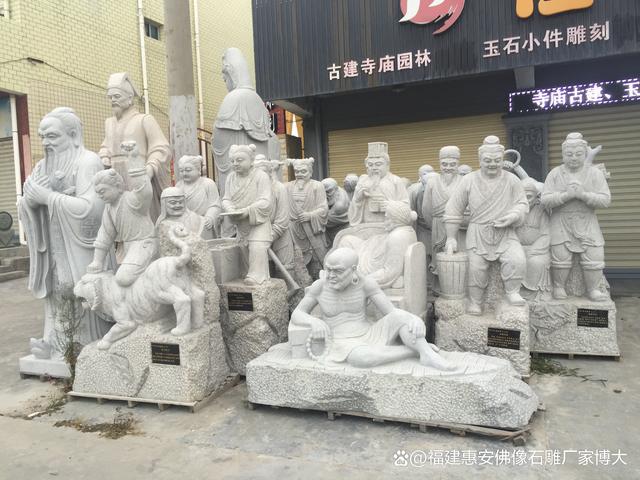 石雕二十四孝：公园里的孝道文化传播者（多图欣赏）(图4)